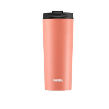 Show details for Thermal mug stainless steel orange 450 ml tank Picture of Thermal mug stainless steel orange 450 ml tank