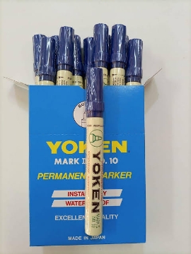 Show details for قلم ماركر يوكن سن مدور ازرق Picture of قلم ماركر يوكن سن مدور ازرق