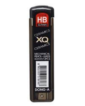 Show details for Mechanical Pencil Leads Tube 0.5mm 12 Lead XQ HB - Donga Picture of Mechanical Pencil Leads Tube 0.5mm 12 Lead XQ HB - Donga