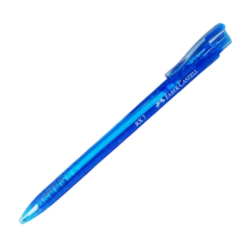 Mostrar detalles de Bolígrafo de cremallera azul Faber-Castell - Modelo RX10RX7 Imagen de Bolígrafo de cremallera azul Faber-Castell - Modelo RX10RX7