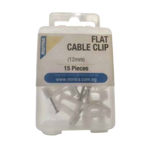Image de Clipse carrés en plastique F-12, pack de 15 pièces - 94466