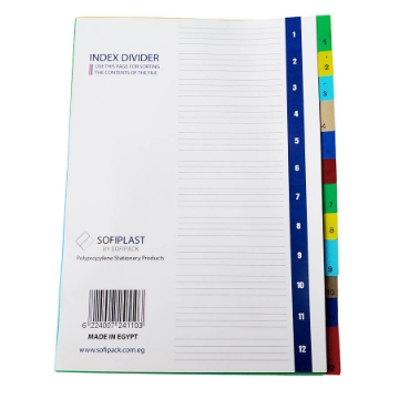 Show details for Plastic spacers Colors and numbers 112 Sofi Plast Picture of Plastic spacers Colors and numbers 112 Sofi Plast
