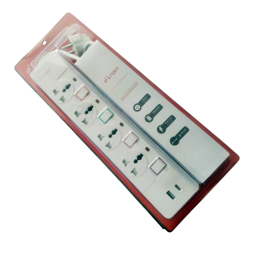 Image de مشترك كهرباء اى ترين 4 مخارج موديل PS-07-7