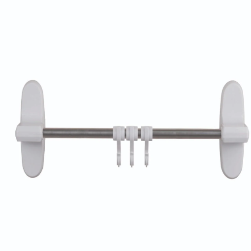 Picture of 3 Hook Towel Holder White - Mintra 4643