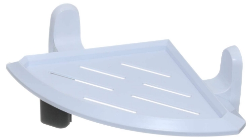 Picture of White Angle Bathroom Shelf Stand - 4641