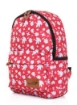 Imagen de Mochila escolar impresa con Magenta Hello 15 litros – Mintra.