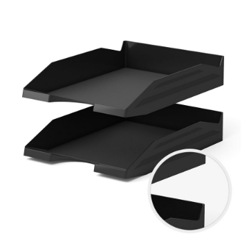 Zeige Details für Erich Krause Büro-Ablagefach aus schwarzem Kunststoff - Modell EK 46052 Bild von Erich Krause Büro-Ablagefach aus schwarzem Kunststoff - Modell EK 46052