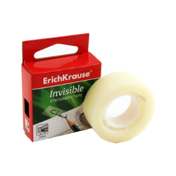 Zeige Details für Erich Krause Unsichtbare Büroklebebandrolle – Magisches Transparentklebeband 18 mm x 20 m – Modell 40199 Bild von Erich Krause Unsichtbare Büroklebebandrolle – Magisches Transparentklebeband 18 mm x 20 m – Modell 40199