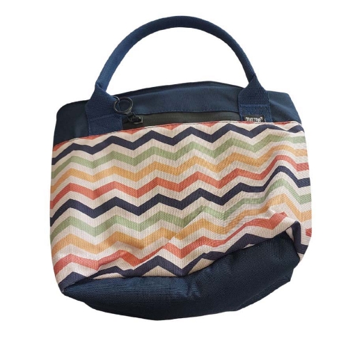 Imagen de Bolsa de Almacenamiento de Alimentos Impresa (Zigzag) Pequeña 13 x 23 x 32 cm Leeds Mintra