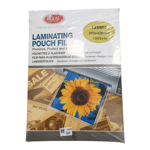 Image de Pack de Laminage Thermique A3 100 Pièces 125 Microns - Bilal