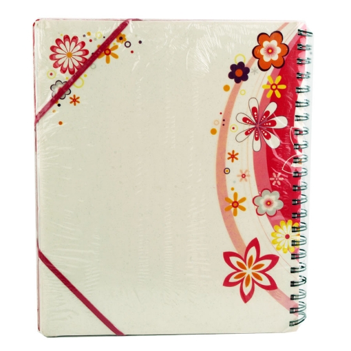 Picture of School notebook Siyas Double Julie Wire 100 paper 23 * 27.9 cm - Mintra