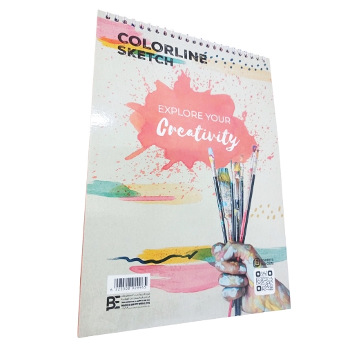 Image de Papier à dessin couleur – 12 feuilles, 160 g/m², A4