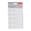 Image de Autocollants de bureau ronds, couleur argent, 25 mm, 10*20 - Tanex OFC-132