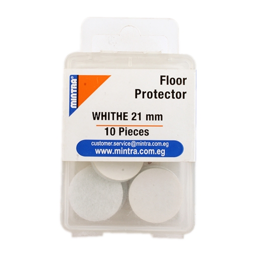 Picture of Round Double Sided Floor Protector 2.1 cm White - Mintra 95994
