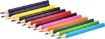 Image de Crayons en bois, 12 couleurs, triangle médical court Keyroad, Modèle KR971285.