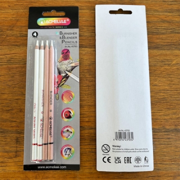 Agrandir l'image de Crayon rond de mélange et de polissage de couleurs Acmeliae – 4 pièces – Modèle 43703 Image de Crayon rond de mélange et de polissage de couleurs Acmeliae – 4 pièces – Modèle 43703