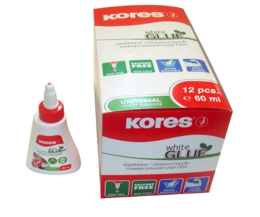 Image de Colle blanche 60 ML Kores Modèle 75816