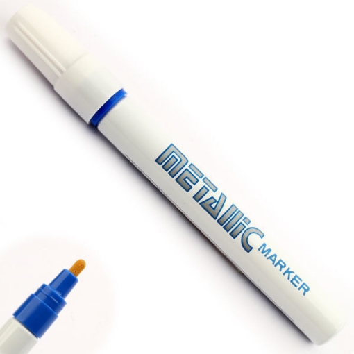 Bild von Duko Stift Blau Koreanisch - Metallic