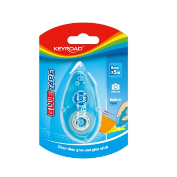 Mostrar detalles de Cinta adhesiva de doble cara Keyroad 8 mm x 5 m - Blíster 1 unidad - Modelo KR972469 Imagen de Cinta adhesiva de doble cara Keyroad 8 mm x 5 m - Blíster 1 unidad - Modelo KR972469