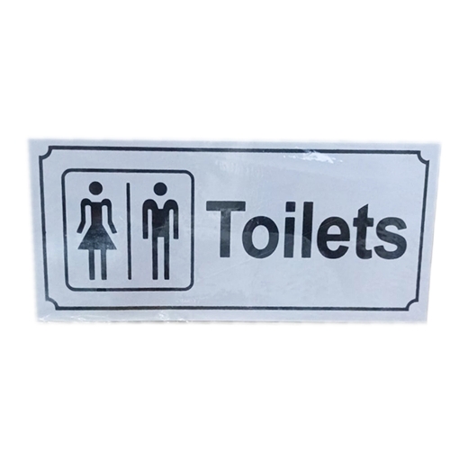 Picture of استيكر إرشادات TOILET - موديل 787-9