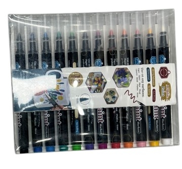 Zeige Details für Acrylstift Set 12 Farben - Keep Smiling Modell APM-12 Bild von Acrylstift Set 12 Farben - Keep Smiling Modell APM-12