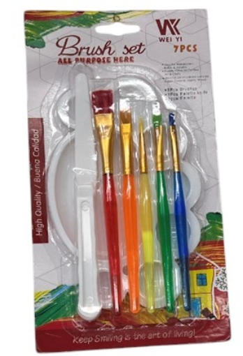 Picture of WK Brush Set 7 Sizes - Model A0117