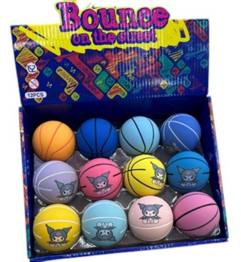 Picture of High-Bounce Rubber Stress Ball 6 cm Printed – Model 25235-6
