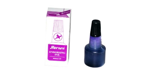 Picture of Horse Stamp Ink 30 ml – Black Color