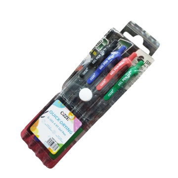 Mostrar detalles de Bolígrafo de gel de secado rápido 0.7 mm – Juego de 4 unidades – OZZIE Modelo G-103-4 Imagen de Bolígrafo de gel de secado rápido 0.7 mm – Juego de 4 unidades – OZZIE Modelo G-103-4