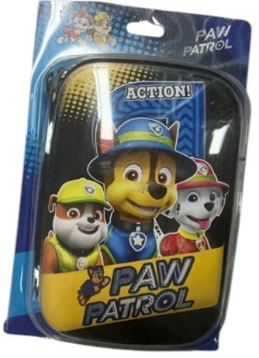 Bild von Simba Federmäppchen aus Geprägtem Schaumstoff, 1 Reißverschluss, mit Paw-Patrol-Motiven Bedruckt, Modell 912