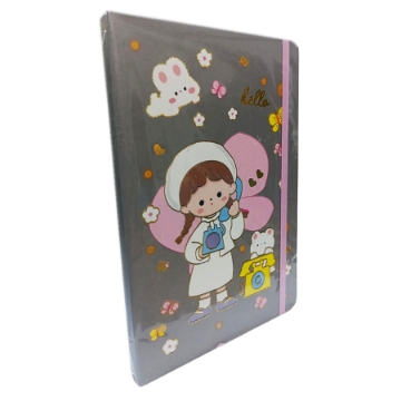 Zeige Details für Simba Notizbuch mit Hartplastikumschlag und Stifthalter, 80 Linierte Seiten, Größe 14 × 21 cm - Modell 5703-19 Bild von Simba Notizbuch mit Hartplastikumschlag und Stifthalter, 80 Linierte Seiten, Größe 14 × 21 cm - Modell 5703-19
