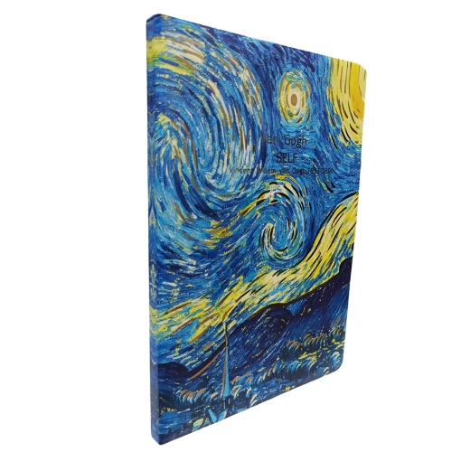 Bild von Notizbuch mit Hartcover und Stifthalter, 80 linierte Seiten, Größe 14 × 21 cm – Simba Modell 6600-8