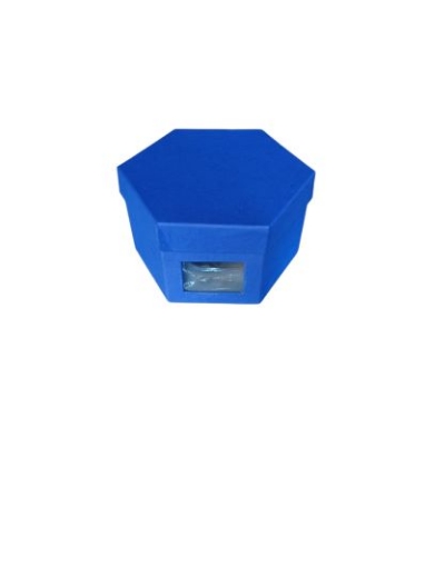 Picture of بوكس هدايا شكل سداسي، مقاس 22 × 22 × 12 سم - رقم 1