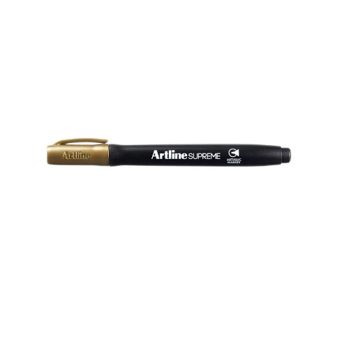 图片 金色金属永久马克笔 – Artline Supreme 型号 EPF790