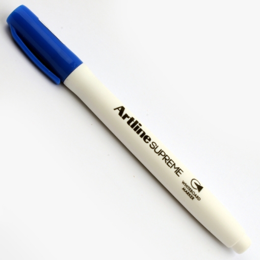 图片 白板笔 圆头 1.5 毫米 蓝色 – Artline Supreme 型号 EPF-507