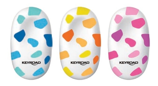 Picture of Soft Tip Eraser Colored – Keyroad Model KR973329