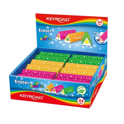Picture of Keyroad Roofix Triangular Eraser - Model KR971814