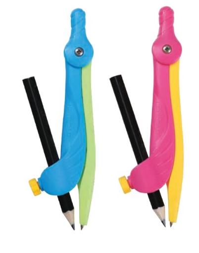 Picture of Keyroad Plastic Compass with Pencil – Model KR971649