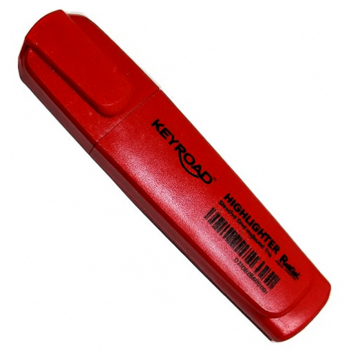 Bild von Keyroad Textmarker Metallic Rot – Modell KR973156