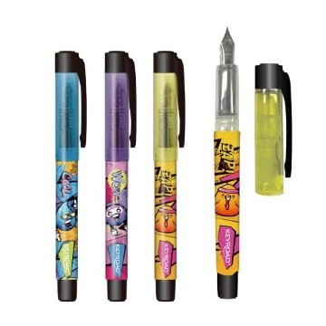 显示明细 蓝色钢笔墨水笔 0.7 毫米 - Keyroad 型号 KR972827 图片 蓝色钢笔墨水笔 0.7 毫米 - Keyroad 型号 KR972827