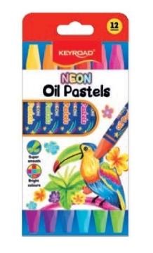 Zeige Details für Keyroad Neon-Ölpastell-Wachsmalstift-Set, 12 Farben, Sechskantform, Modell KR973157 Bild von Keyroad Neon-Ölpastell-Wachsmalstift-Set, 12 Farben, Sechskantform, Modell KR973157
