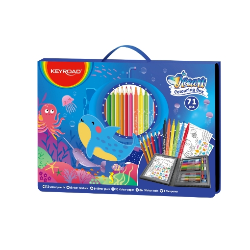 Imagen de Set de Colores de 71 Piezas Keyroad, Modelo KR972879