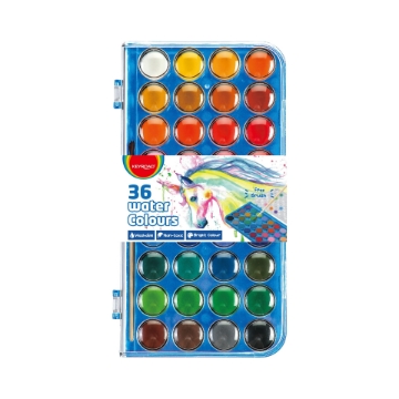 Zeige Details für Wasserfarben-Set mit 36 Farbschälchen - Keyroad Modell KR972747 Bild von Wasserfarben-Set mit 36 Farbschälchen - Keyroad Modell KR972747