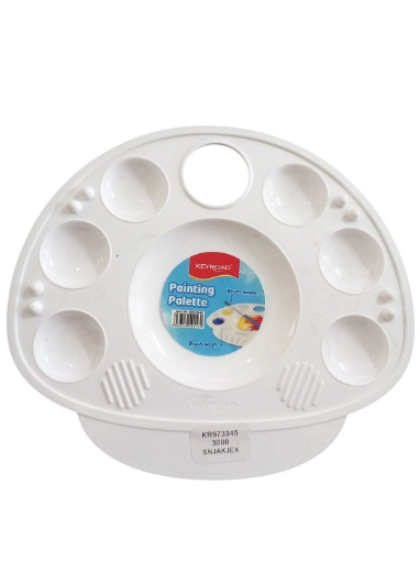 Picture of Keyroad Paint Palette, Plastic, 6 Wells, Model KR973345