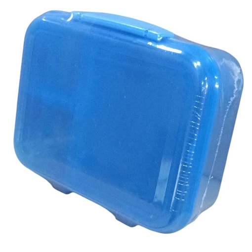 Bild von Geteilte Lunchbox 1,65 Liter Hellblau - Hero Bubbles