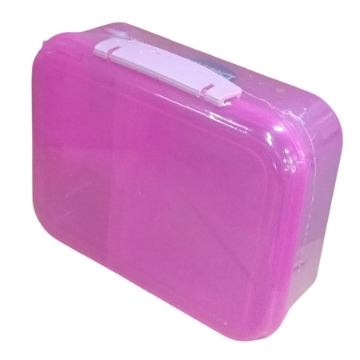 Show details for لانش بوكس مقسم 1.65 لتر، لون بينك - هيرو بابلز Picture of لانش بوكس مقسم 1.65 لتر، لون بينك - هيرو بابلز