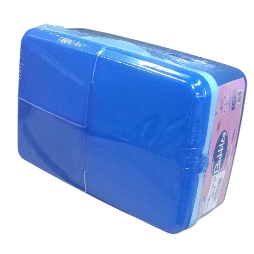 Bild von Smarter Lunchbox mit Gabel und Löffel 1,6 Liter Hellblau - Bubbles