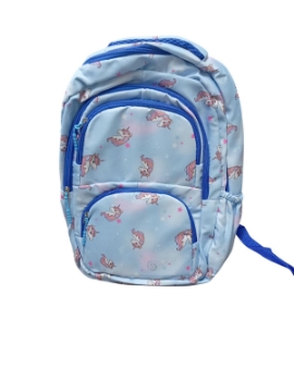 Agrandir l'image de Sac à dos scolaire Princey, 4 fermetures éclair Image de Sac à dos scolaire Princey, 4 fermetures éclair