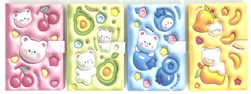 Image de Carnet à Spirale Couverture Rigide B6 Papier Crème Ligné 80 Feuilles SIMBA Modèle 8600-6
