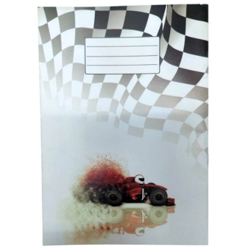 Mostrar detalles de Cuaderno Escolar Cuadriculado 40 Hojas, Diseño de Carreras, Tapa Couché 16 × 22.5 cm - Extra Line Imagen de Cuaderno Escolar Cuadriculado 40 Hojas, Diseño de Carreras, Tapa Couché 16 × 22.5 cm - Extra Line